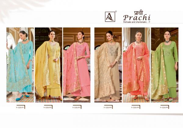 Alok Prachi Viscose Silk Designer Dress Material Collection